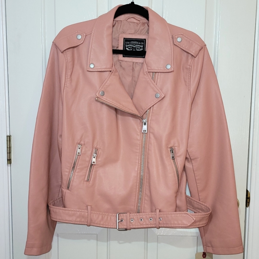 Levi's Faux Leather Motorcycle Jacket